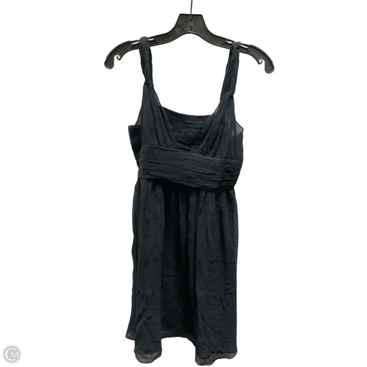 Dress Casual Midi By Banana Republic In Black, Size: 4