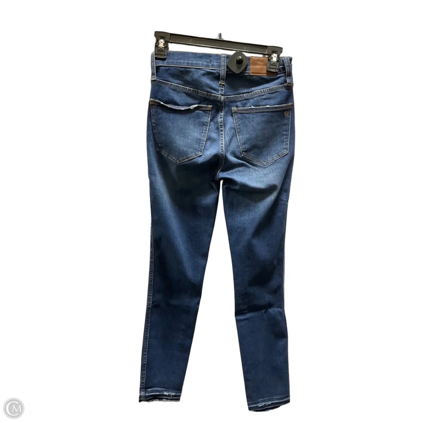 Jeans Skinny By Madewell In Blue, Size: 2