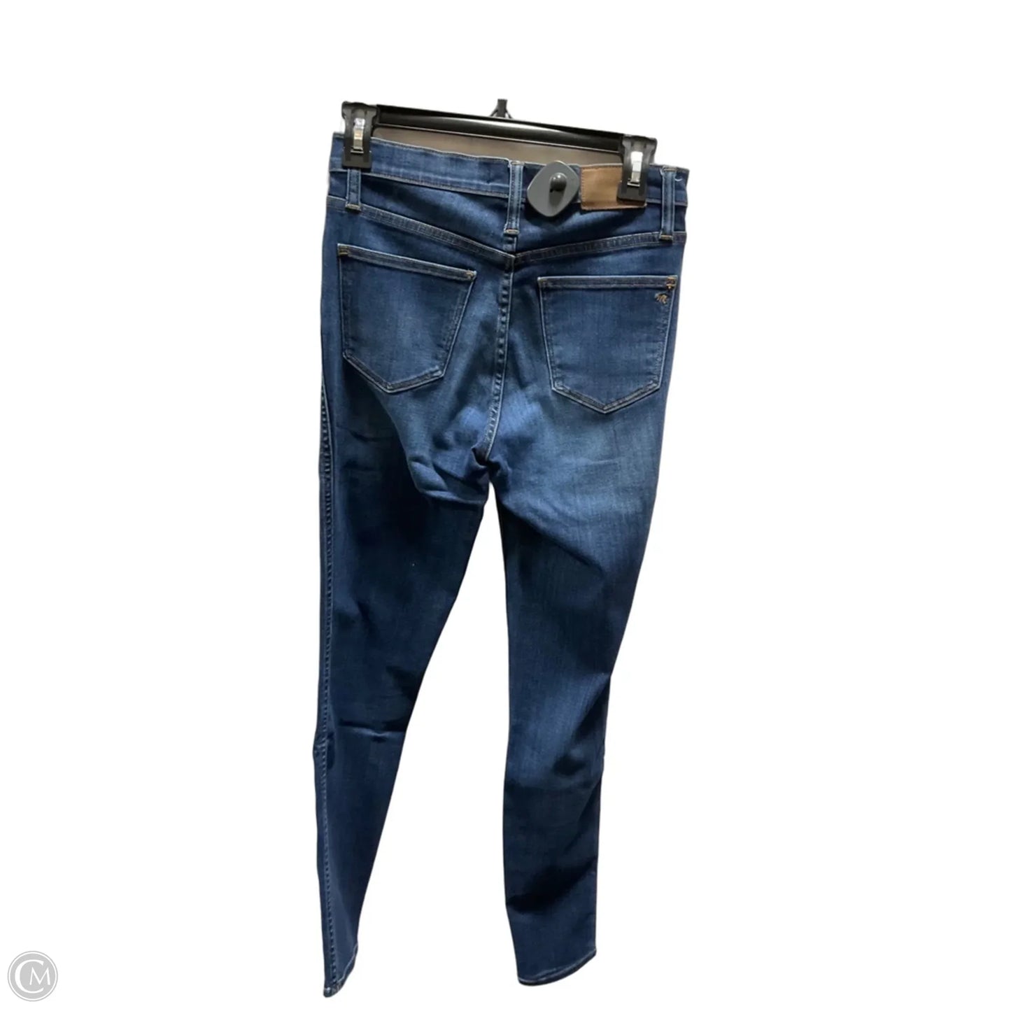 Jeans Skinny By Madewell In Blue, Size: 4
