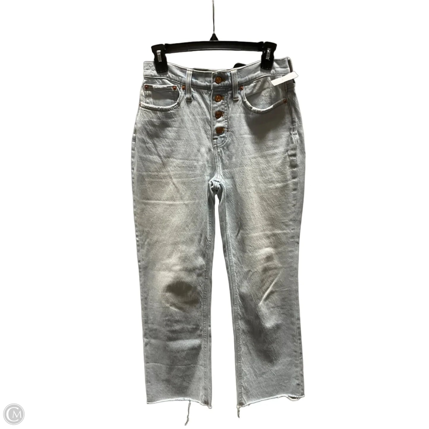 Jeans Straight By J. Crew In Blue, Size: 4