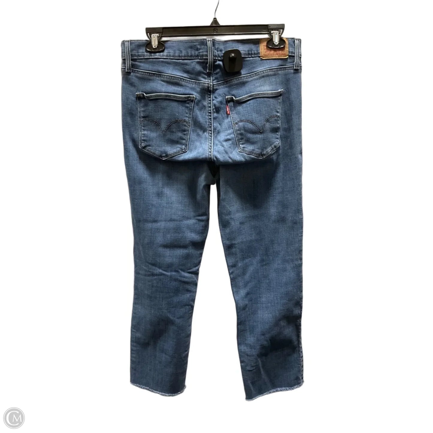 Jeans Straight By Levis In Blue, Size: 8