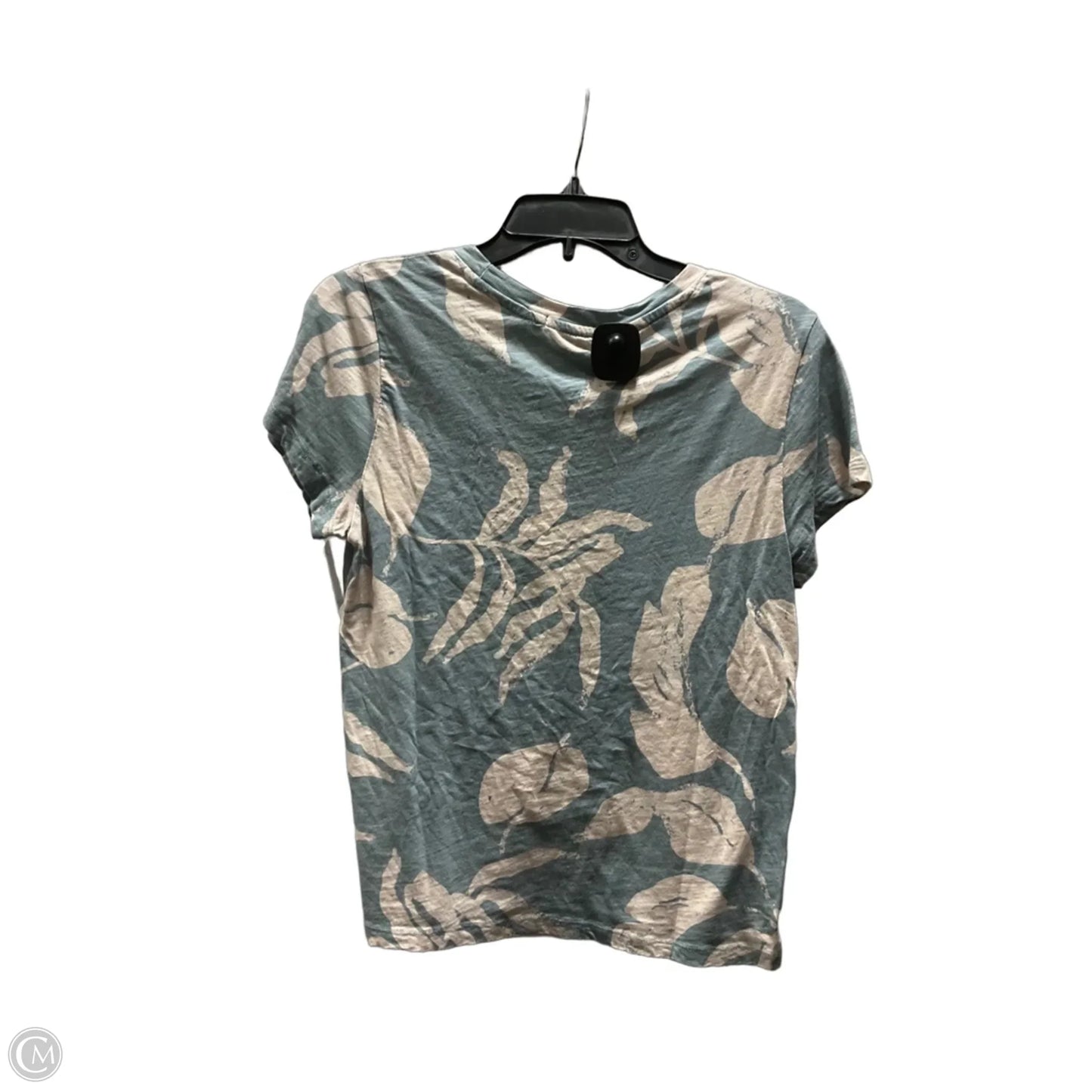 Top Short Sleeve By Sanctuary In Green & White, Size: M