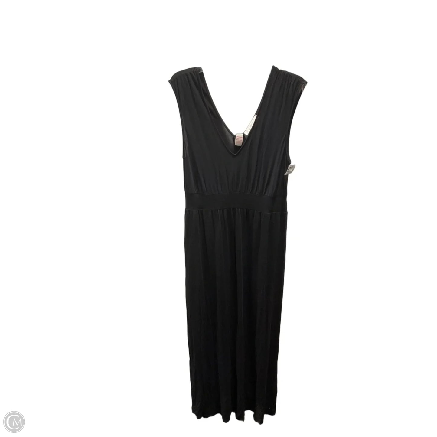 Dress Casual Maxi By Loft In Black, Size: L
