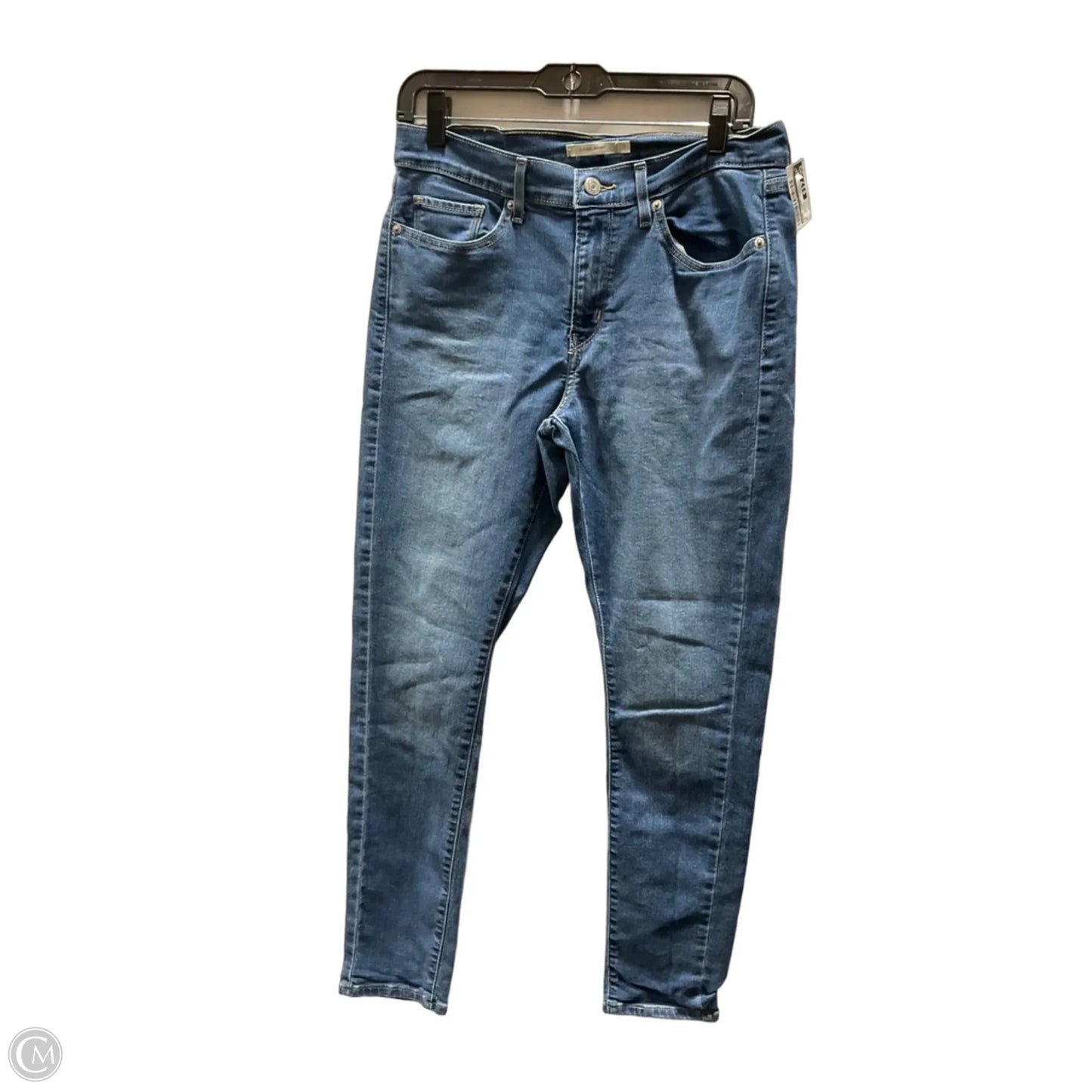 Jeans Skinny By Levis In Blue, Size: 8