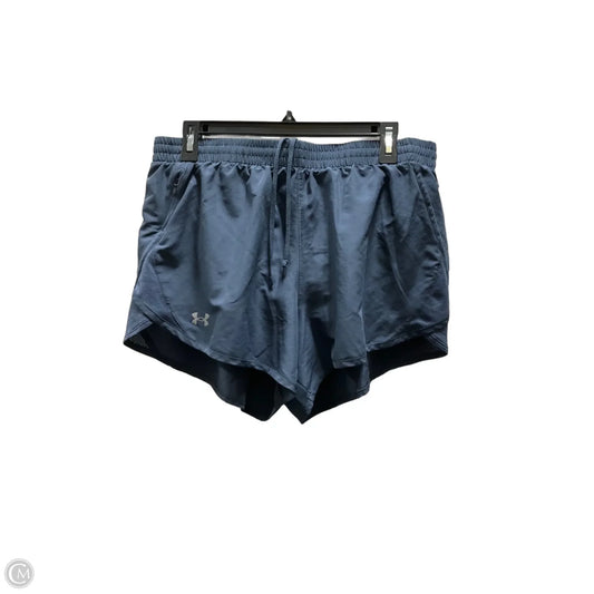 Athletic Shorts By Under Armour In Blue, Size: L