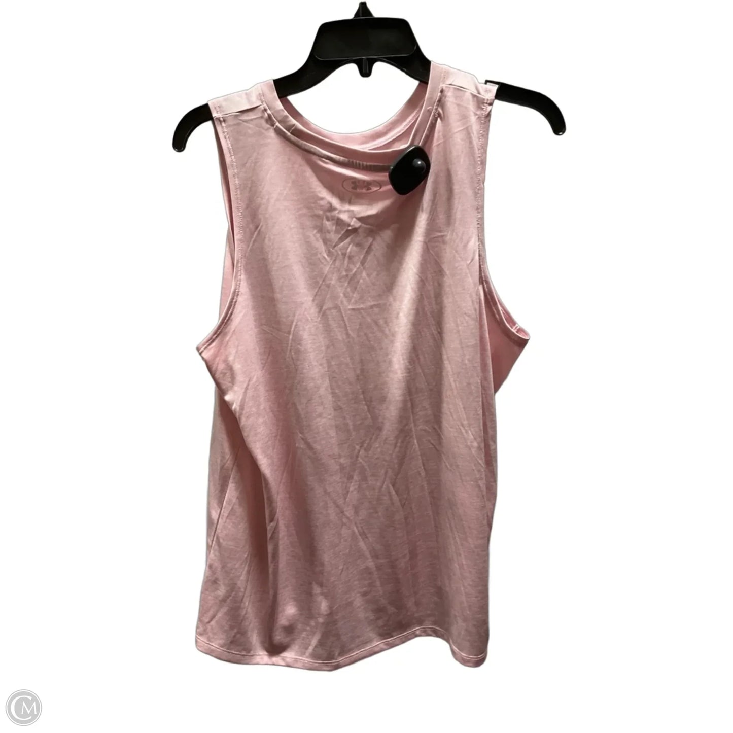Athletic Tank Top By Under Armour In Pink, Size: L