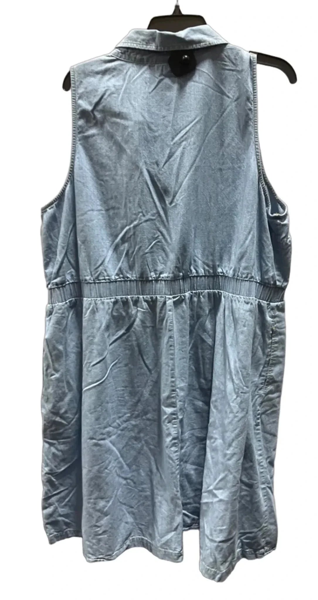 Dress Casual Midi By Ava & Viv In Blue, Size: 2x
