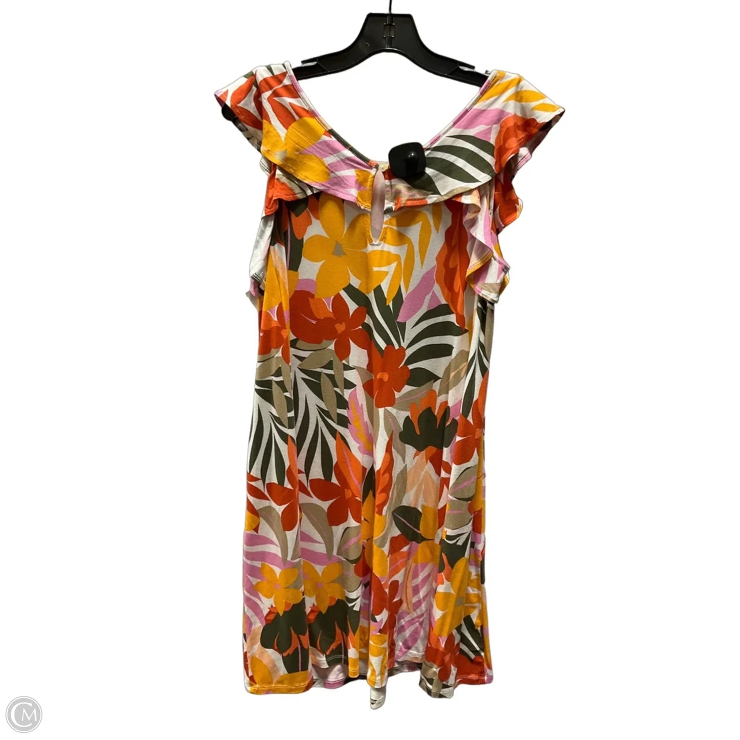 Dress Casual Short By Loft In Floral Print, Size: S