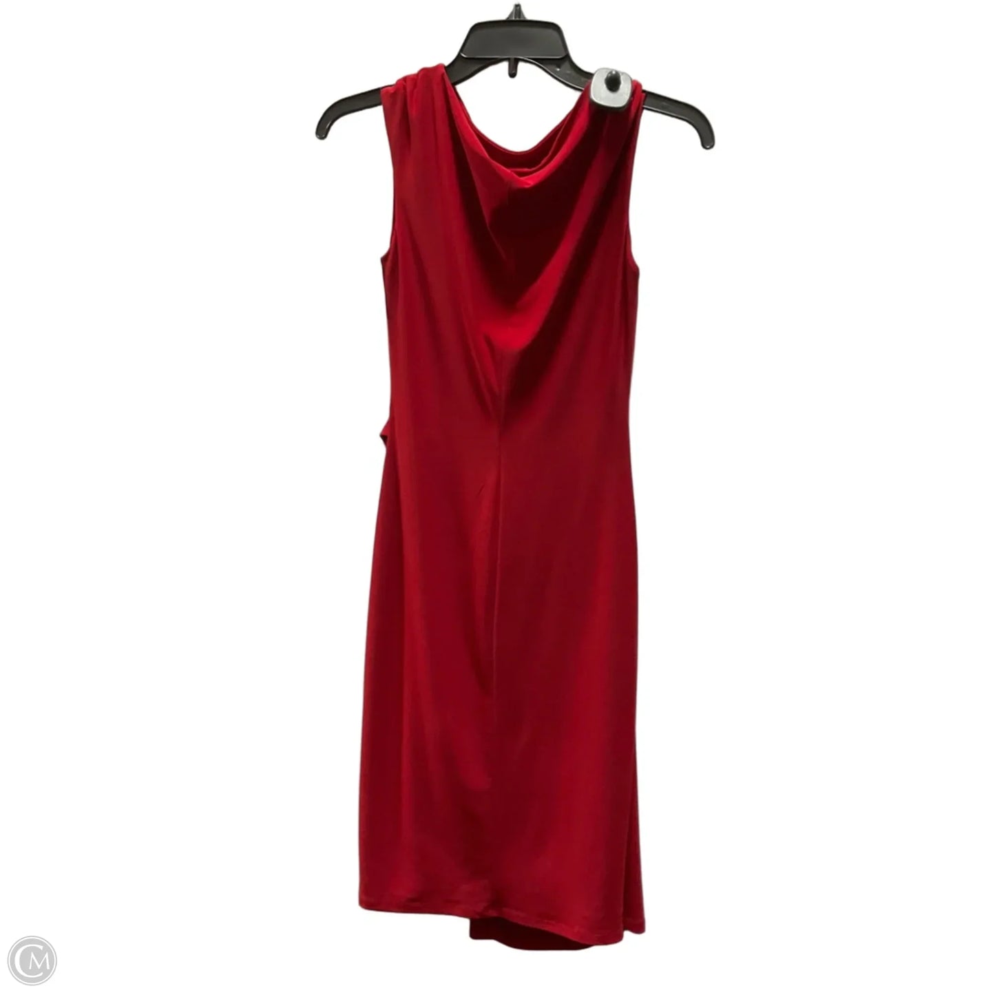 Dress Casual Midi By Lauren By Ralph Lauren In Red, Size: 2