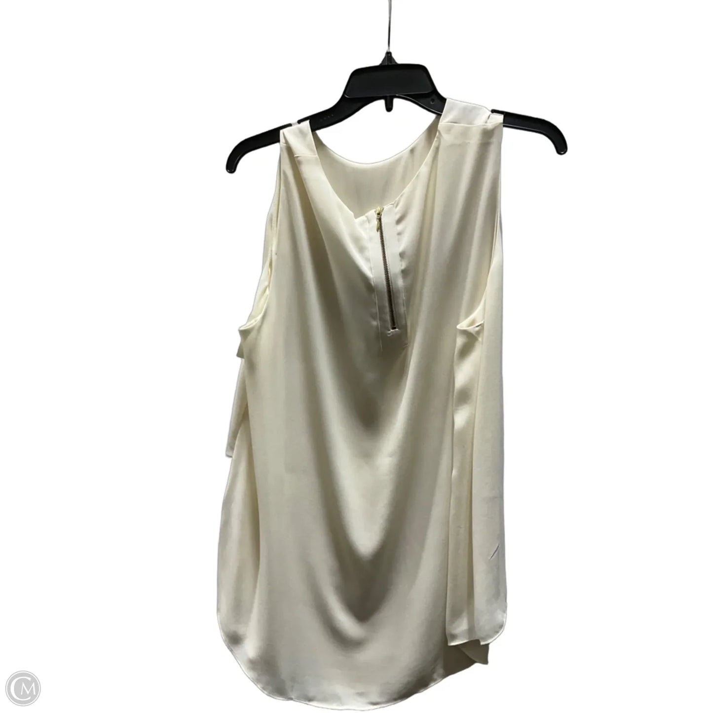 Top Sleeveless By Chicos In Cream, Size: Xl