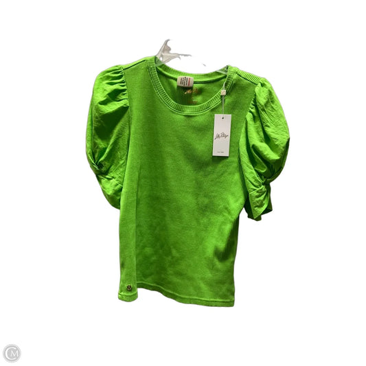 Top Short Sleeve By Lilly Pulitzer In Green, Size: L