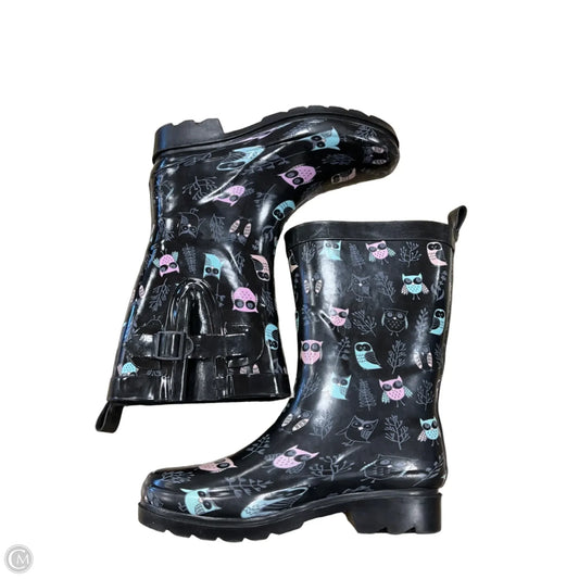Boots Rain By Capelli In Black, Size: 6
