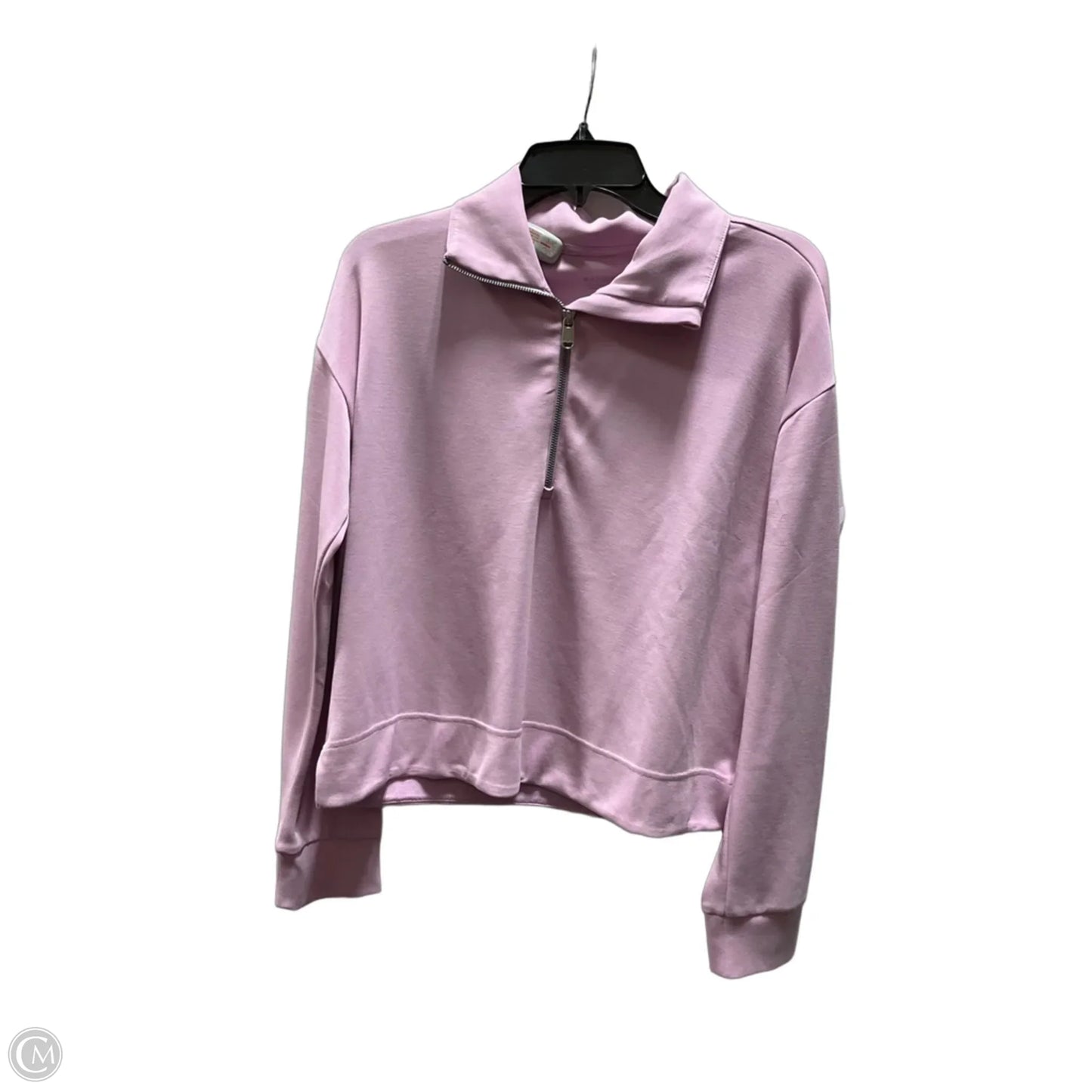 Athletic Sweatshirt Collar By Athleta In Pink, Size: M