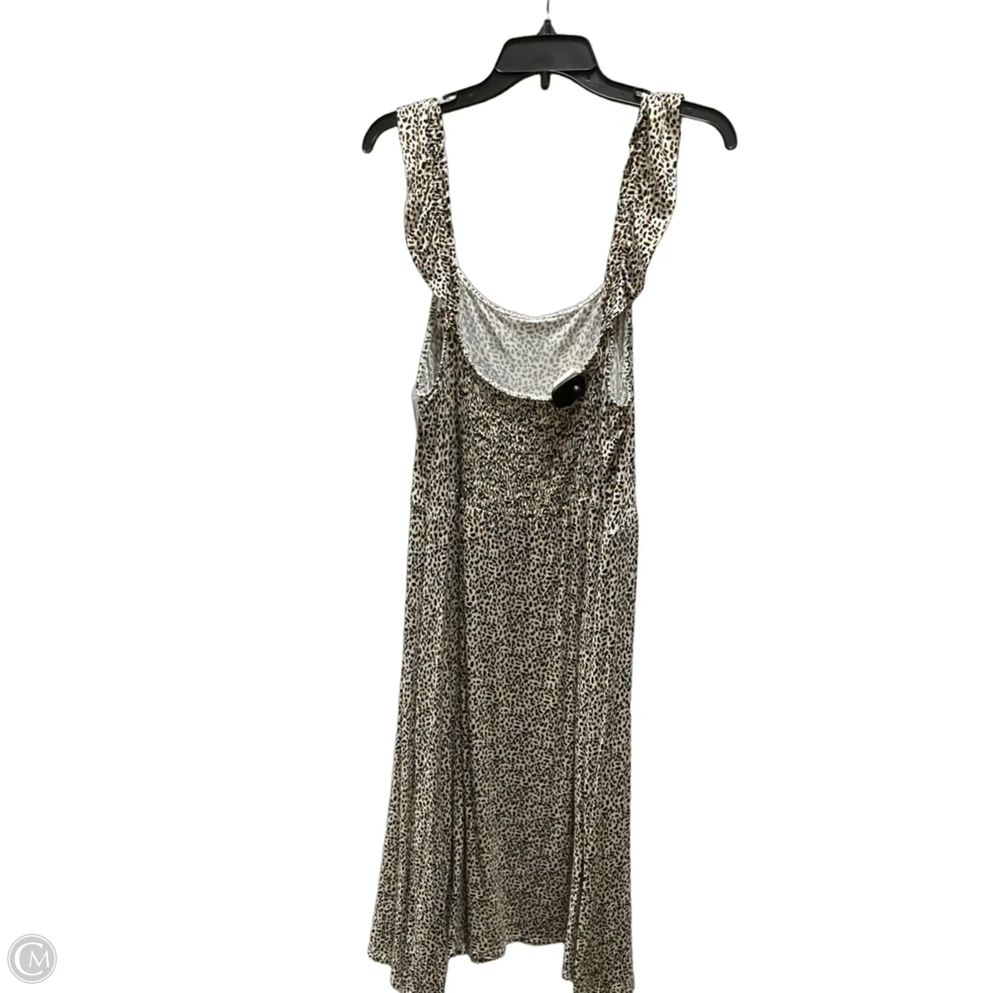 Dress Casual Midi By Maurices In Animal Print, Size: Xxl