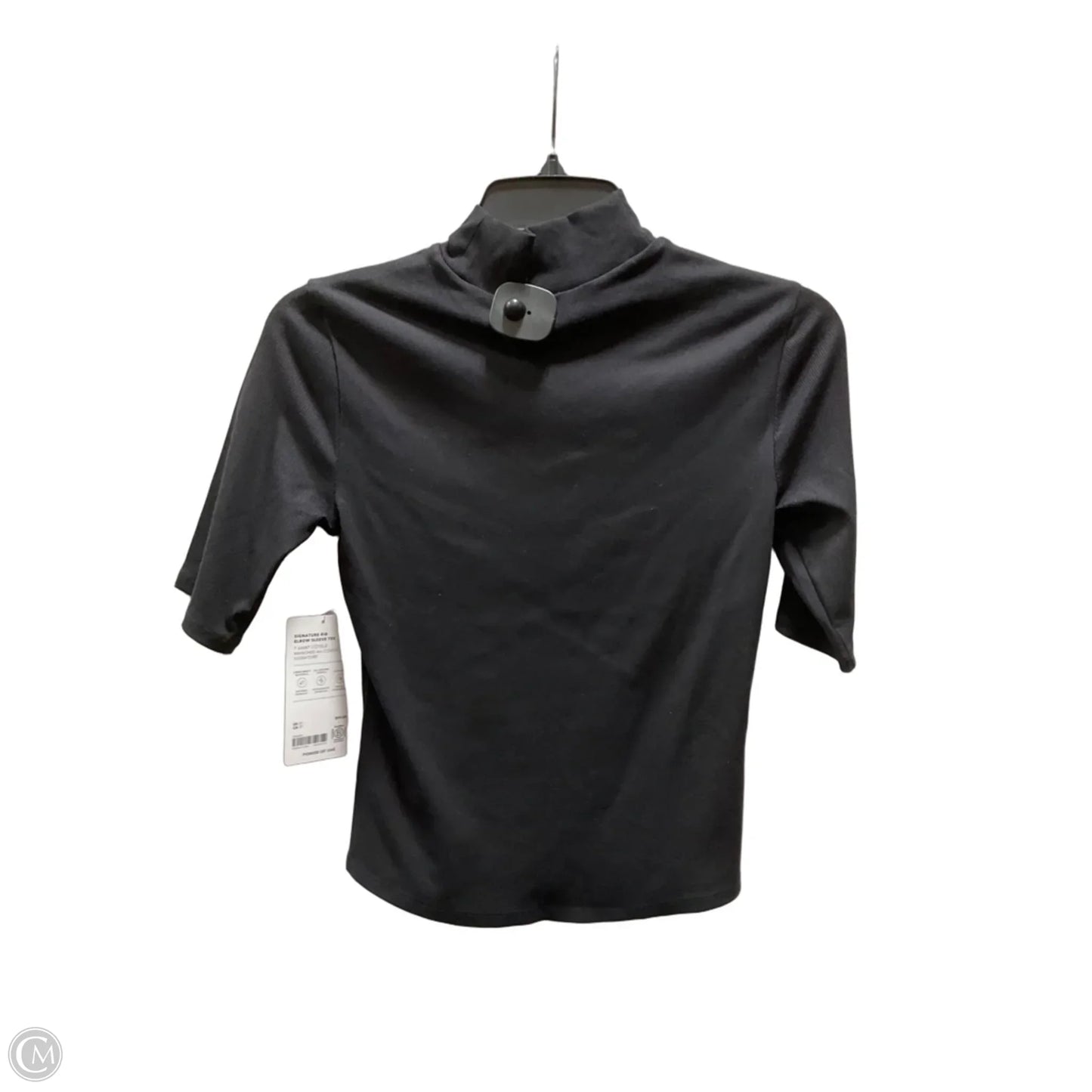 Top Short Sleeve By Athleta In Black, Size: Xs