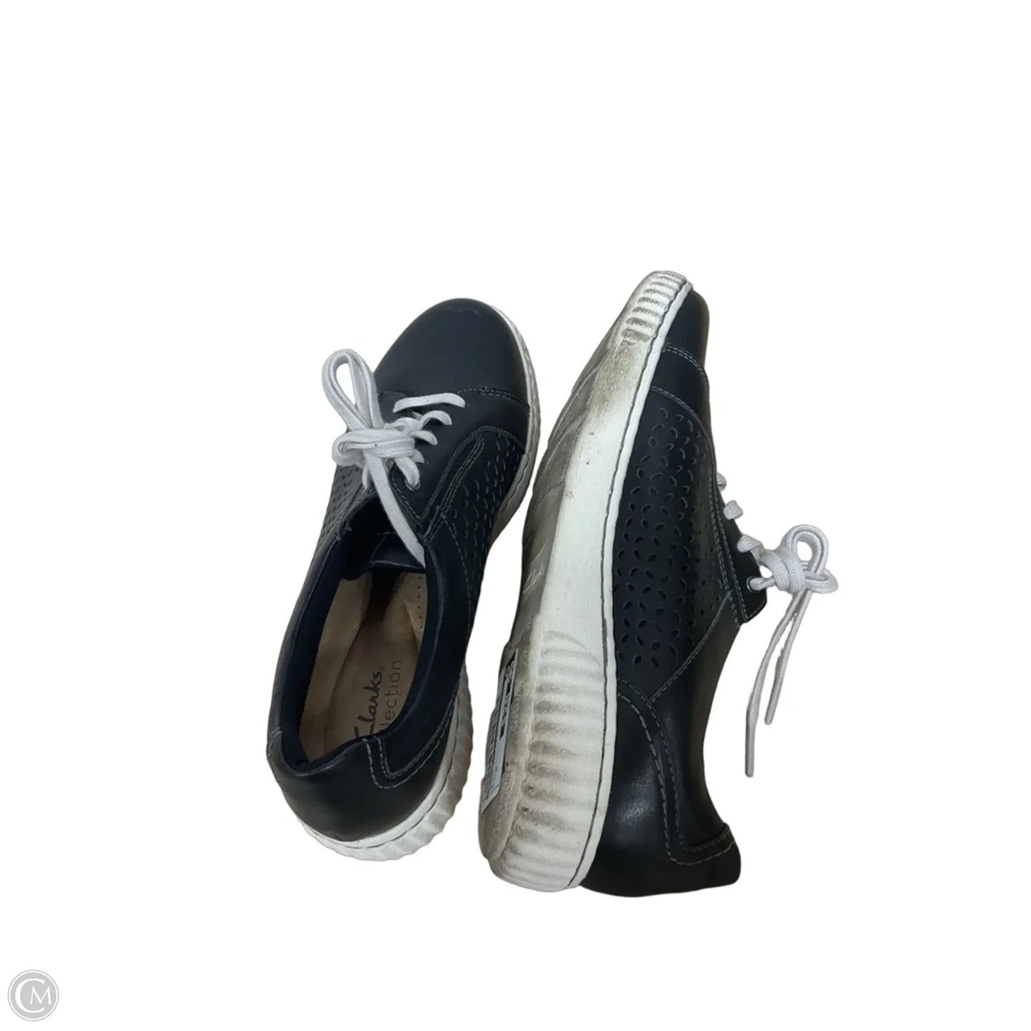 Shoes Athletic By Clarks In Black, Size: 8