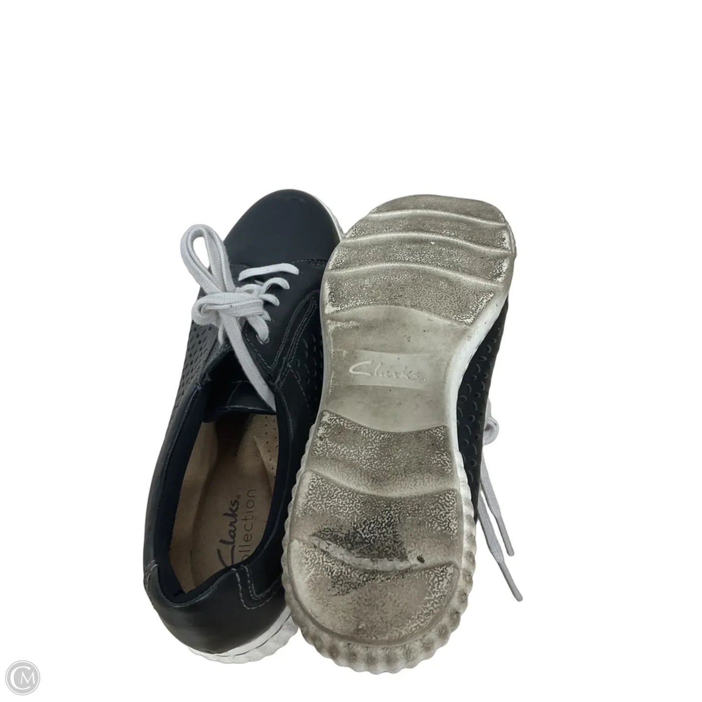 Shoes Athletic By Clarks In Black, Size: 8