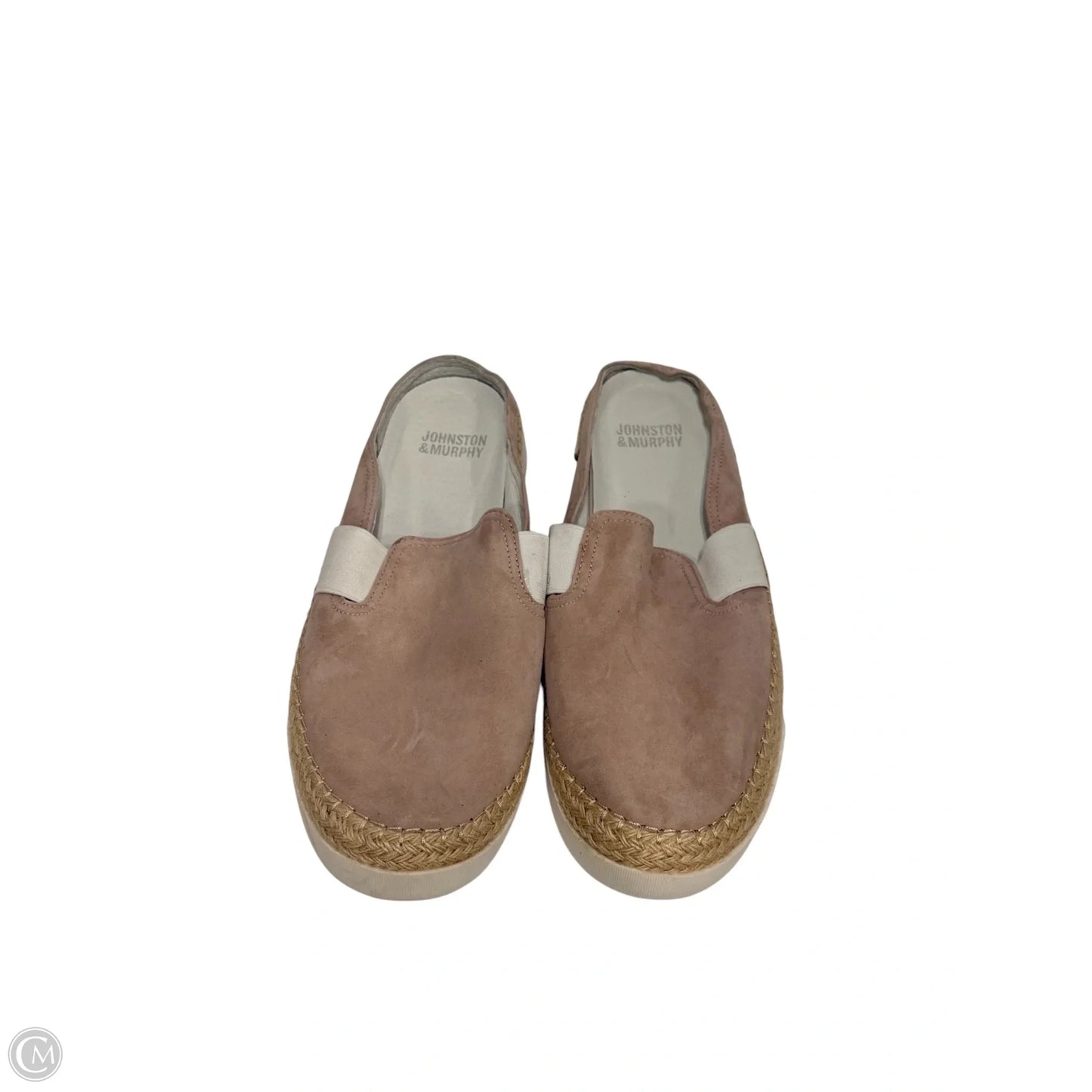 Shoes Flats By Johnston & Murphy In Pink & White, Size: 9