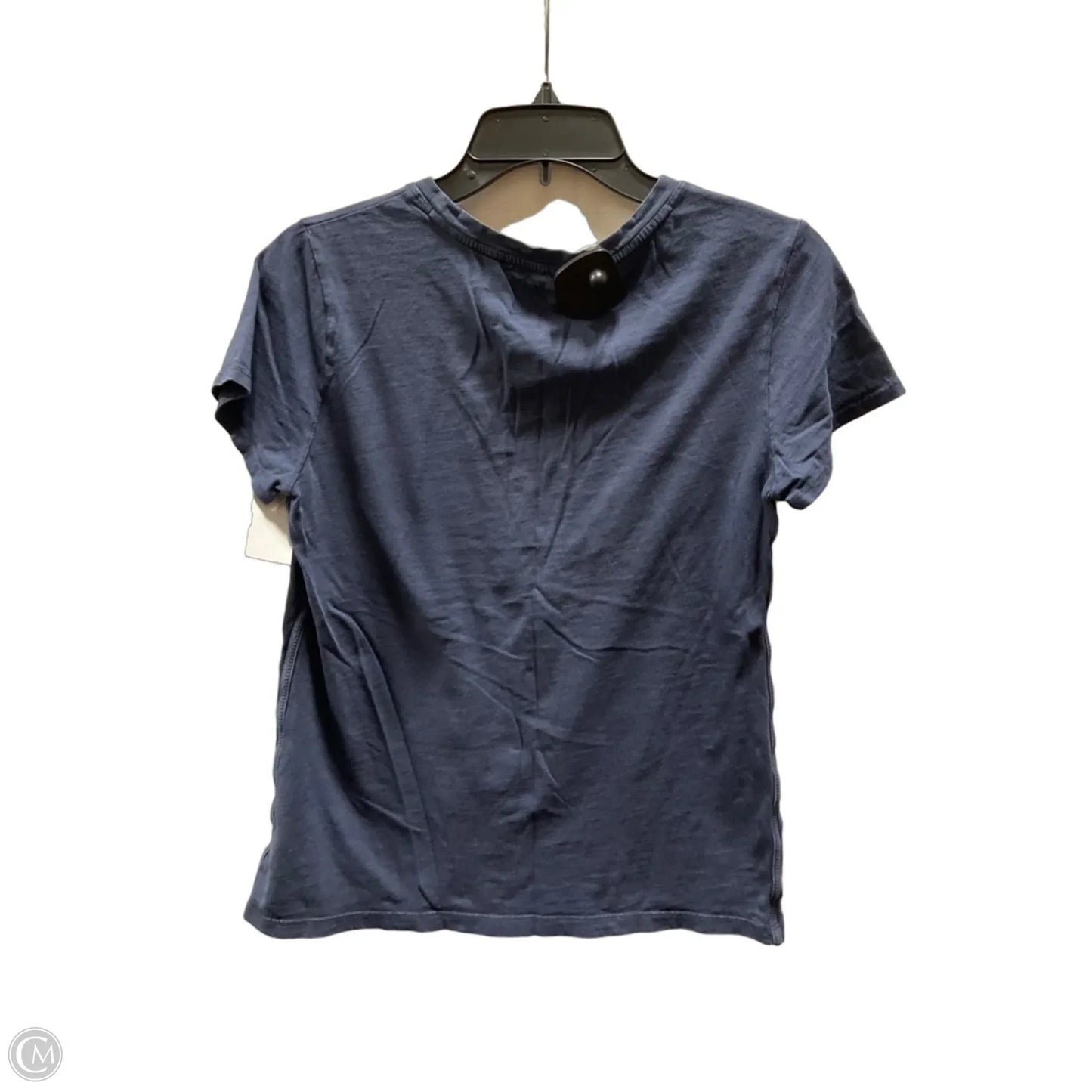 Athletic Top Short Sleeve By Athleta In Blue, Size: M