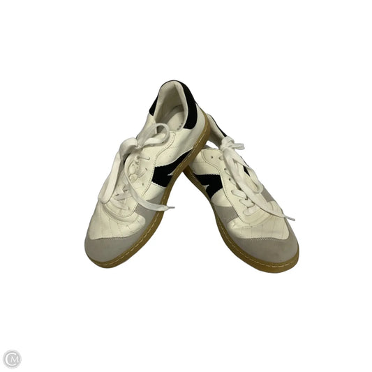 Shoes Athletic By Mia In Black & Cream, Size: 9