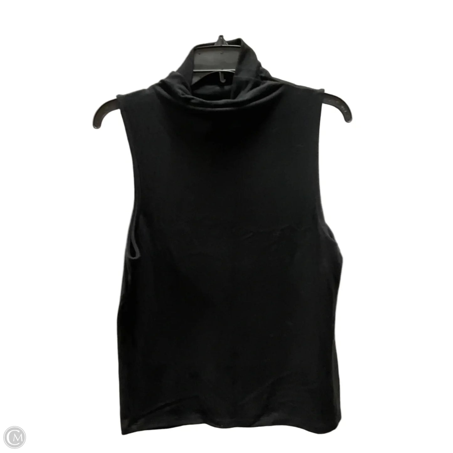 Top Sleeveless By Banana Republic In Black, Size: L