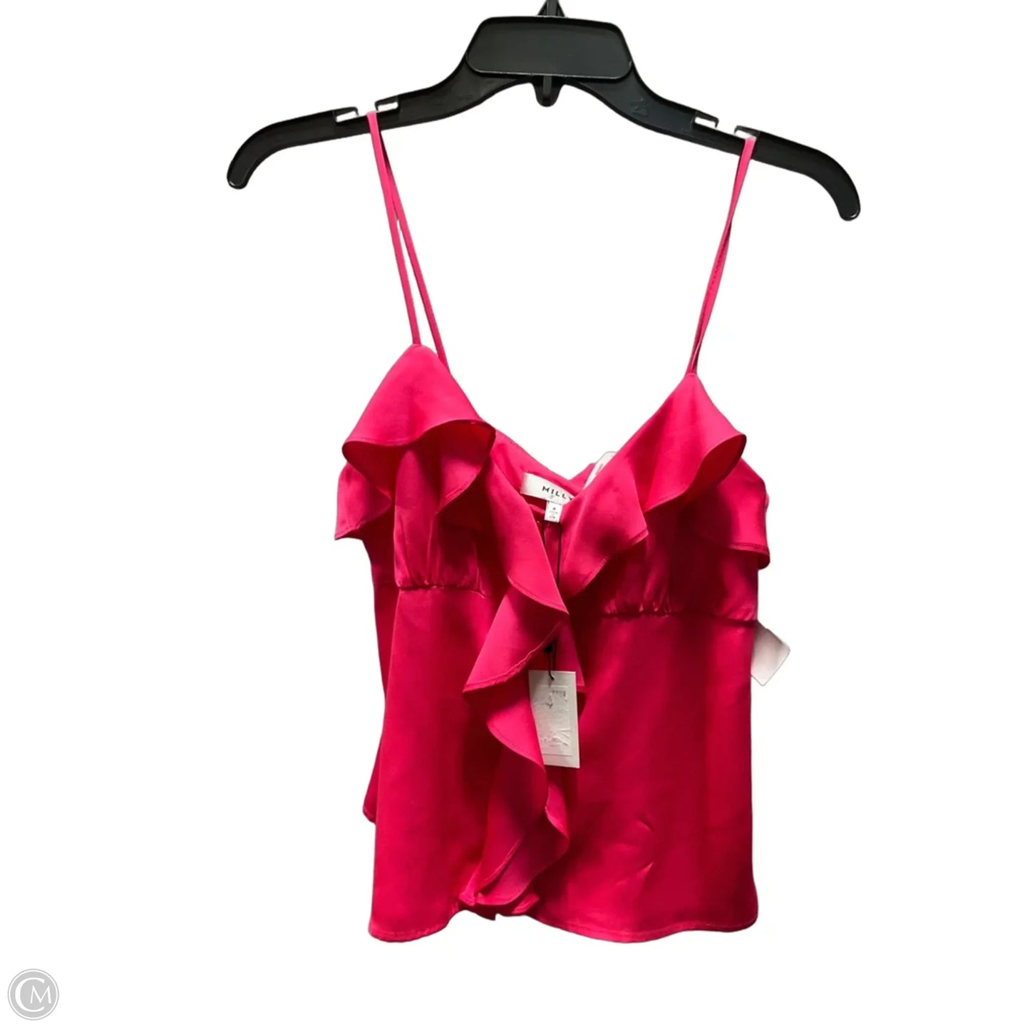 Top Sleeveless Designer By Milly In Pink, Size: S