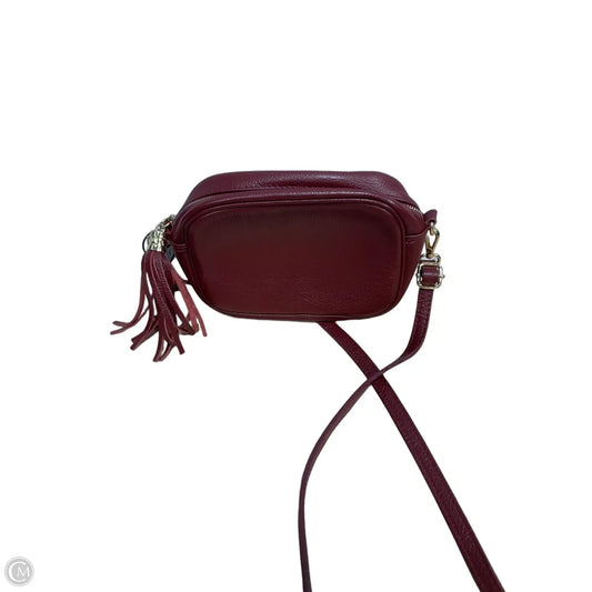 Handbag Leather By Cmf, Size: Small