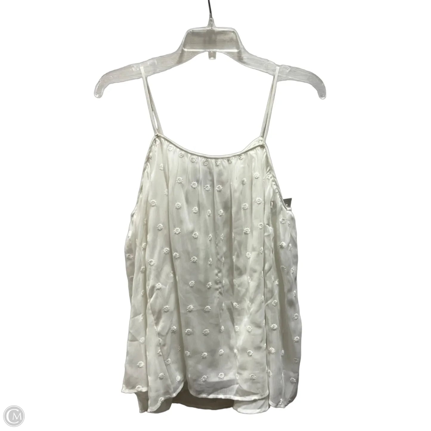 Top long Sleeve By Loft In White, Size: M
