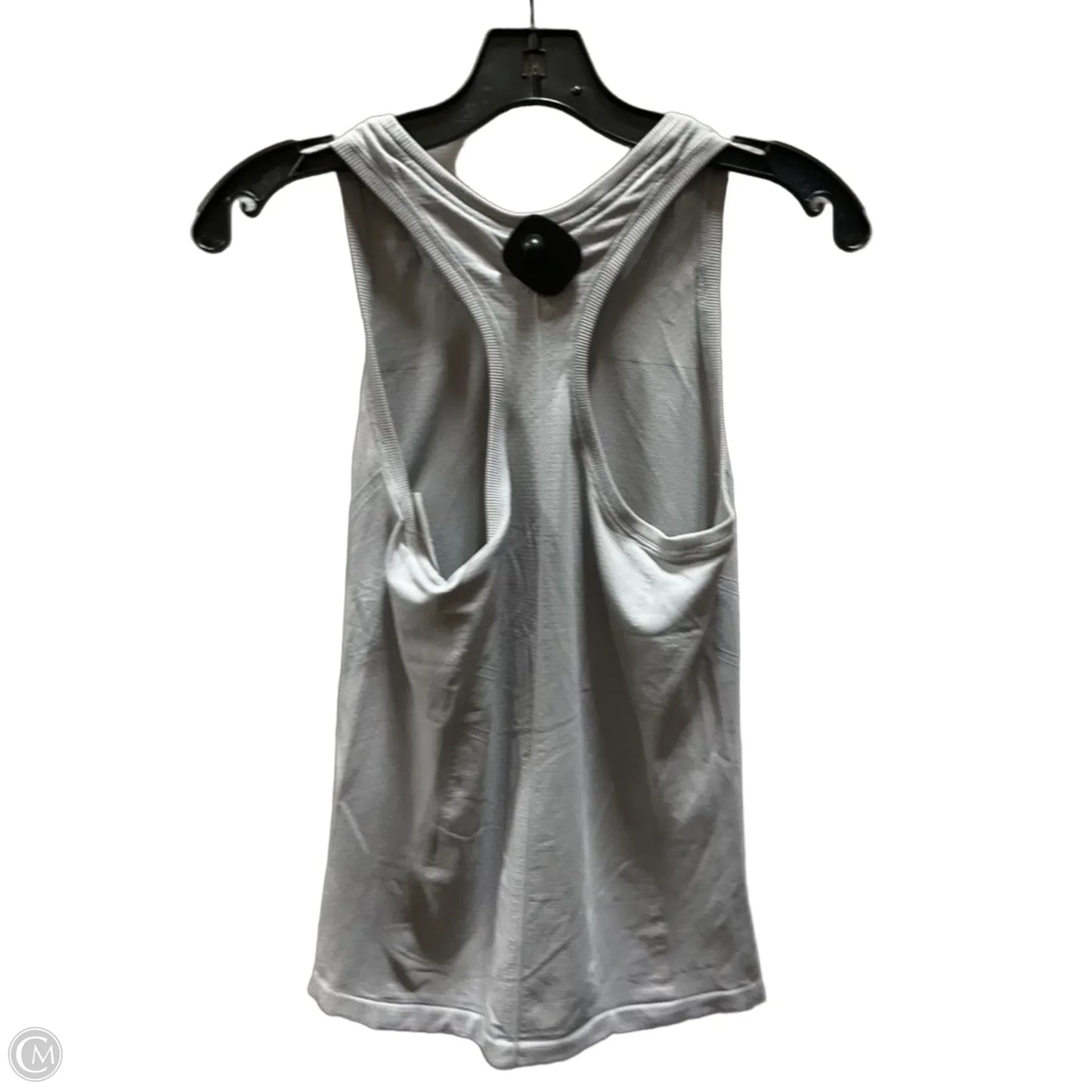 Athletic Tank Top By Nike In Grey, Size: M