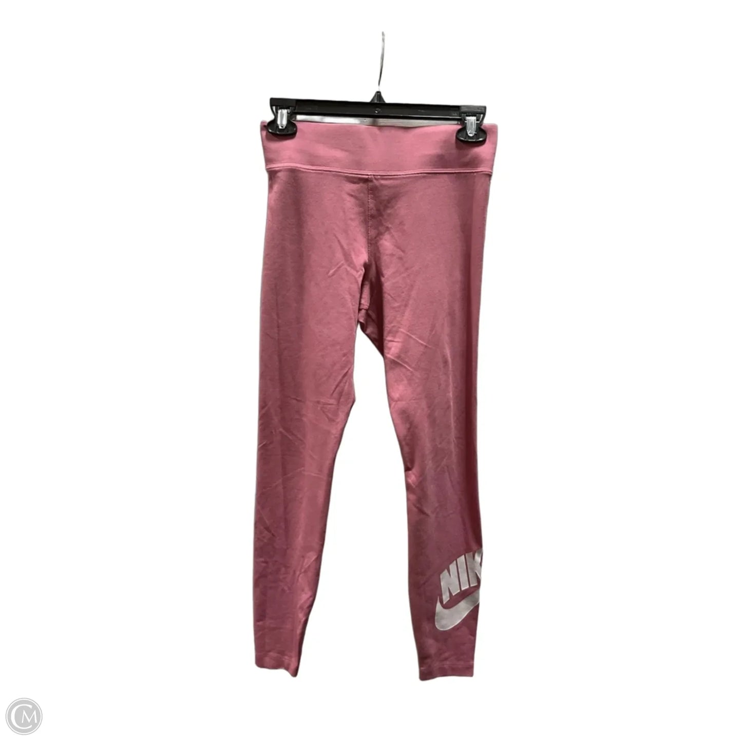 Athletic Leggings By Nike In Pink, Size: S
