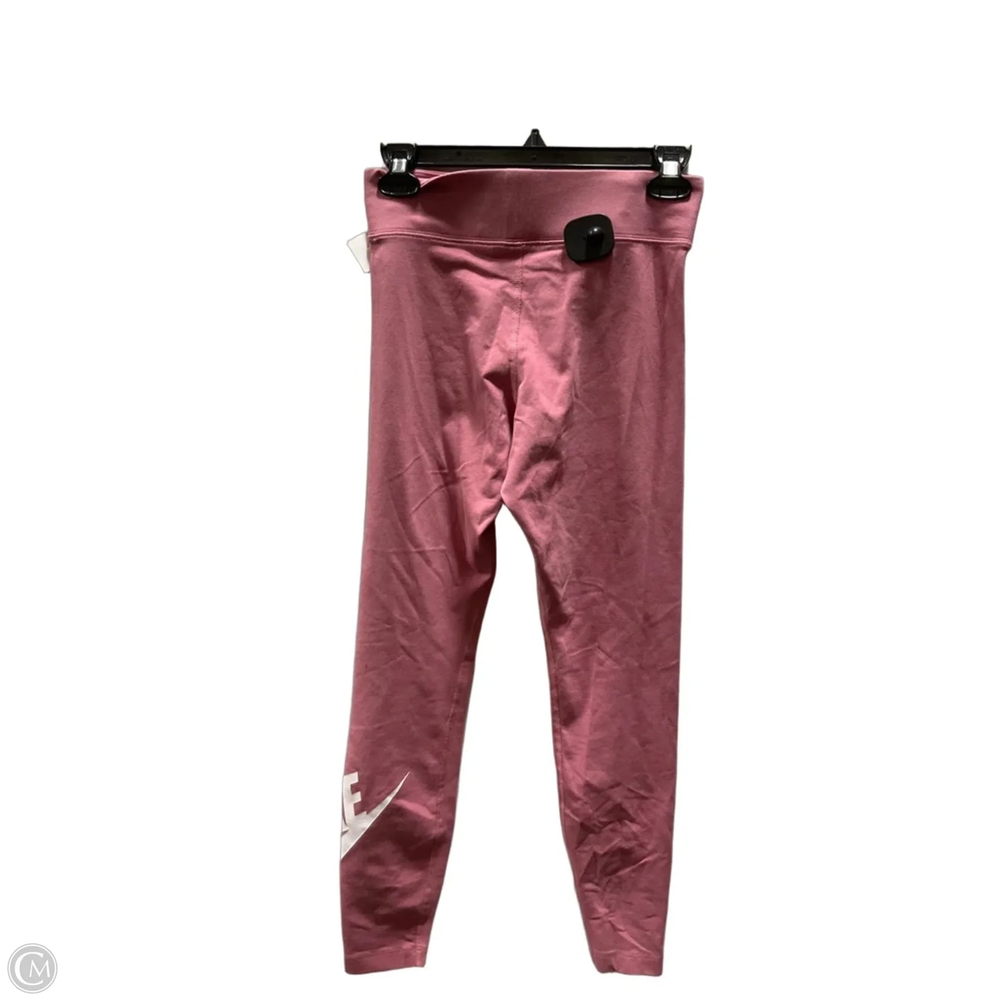Athletic Leggings By Nike In Pink, Size: S