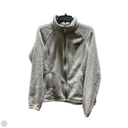 Athletic Sweatshirt Collar By Columbia In Grey, Size: Xl