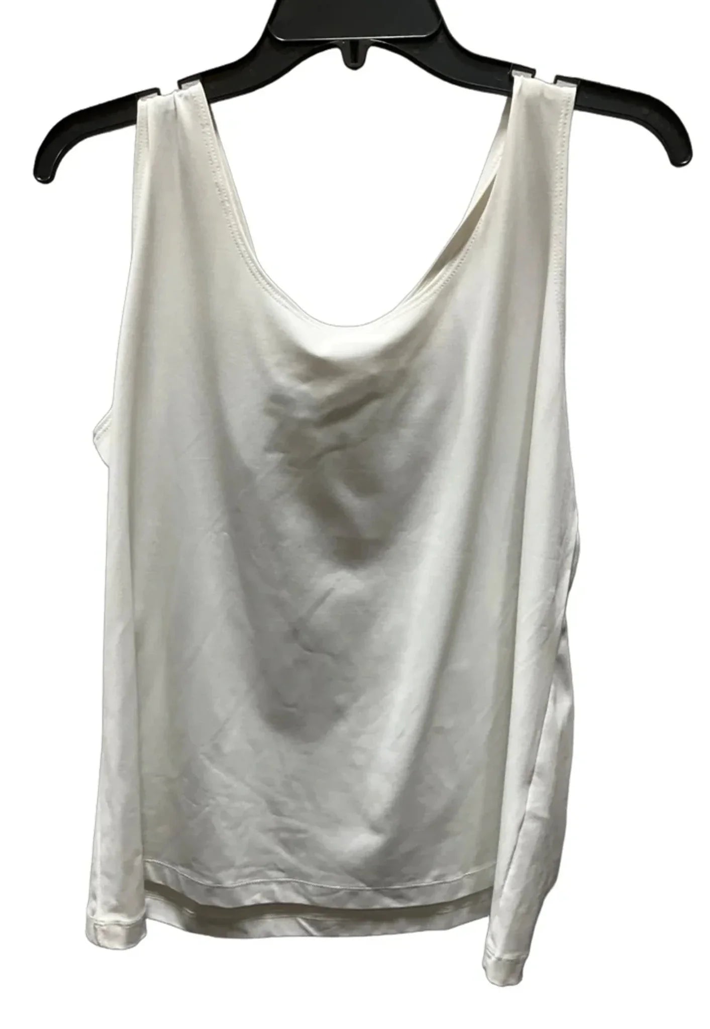 Top Sleeveless By Chicos In White, Size: Xl