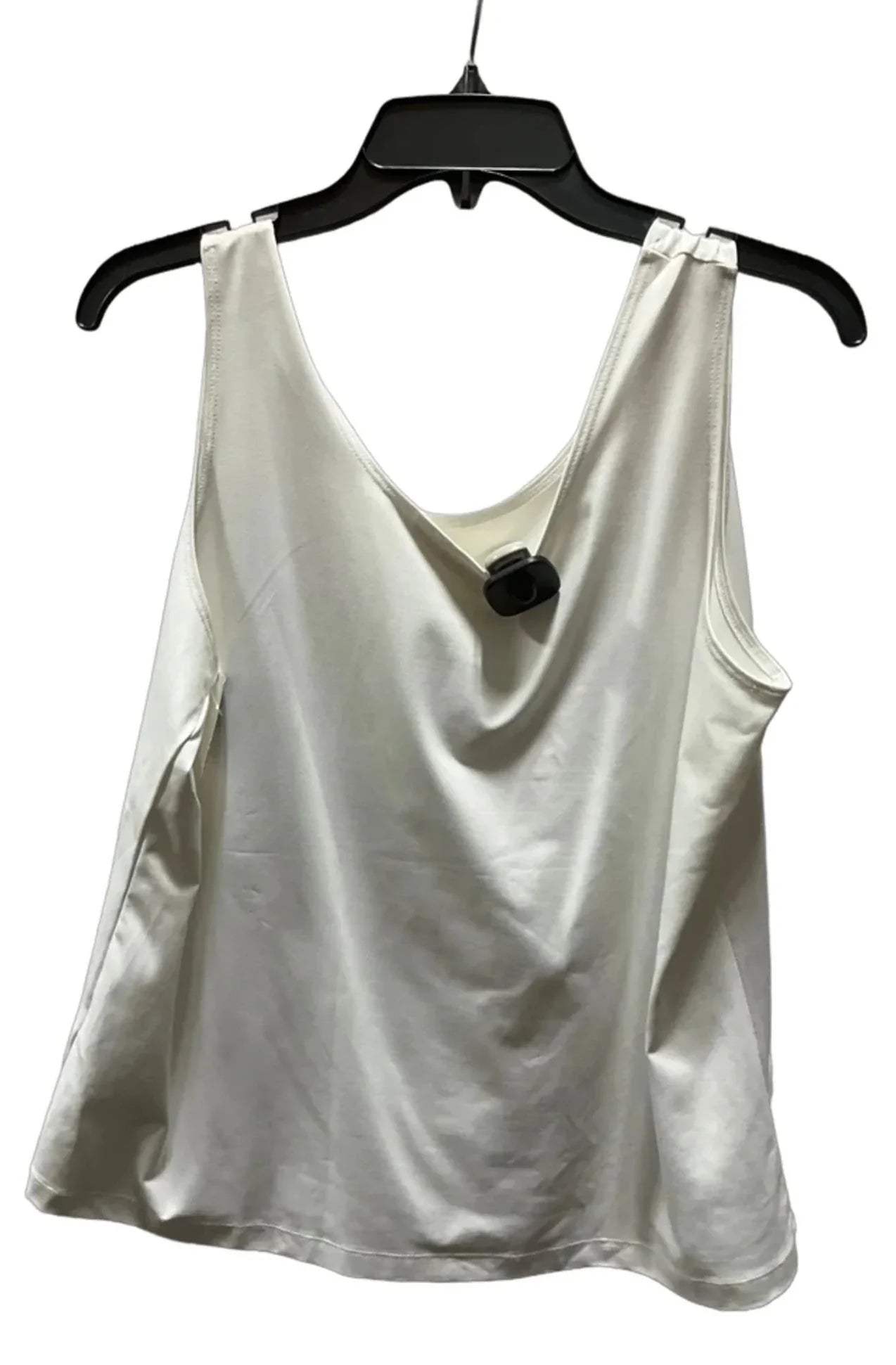 Top Sleeveless By Chicos In White, Size: Xl