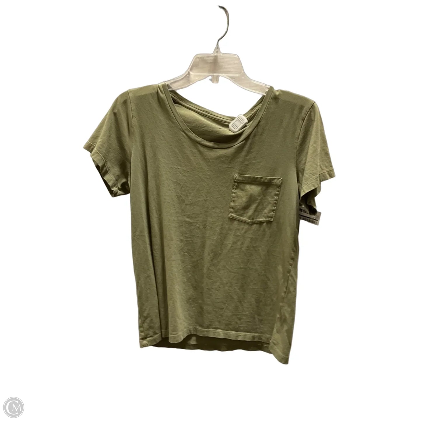 Top Short Sleeve By J. Crew In Green, Size: M