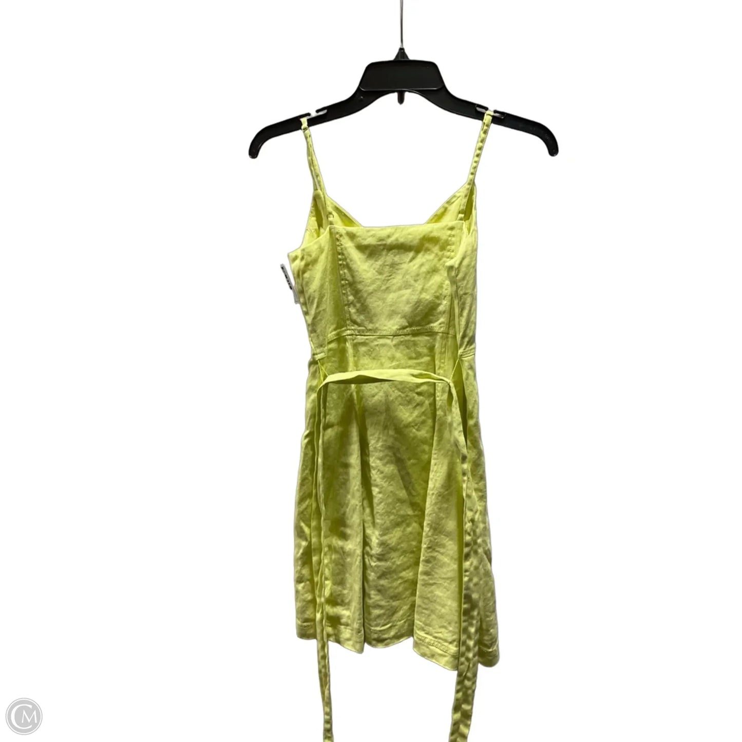 Dress Casual Short By Banana Republic In Yellow, Size: Xs