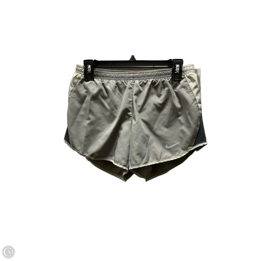 Athletic Shorts By Nike In Grey, Size: S