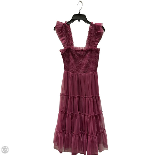 Dress Casual Midi By Baltic Born In Pink, Size: Xs