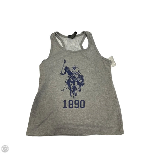 Top Sleeveless By Us Polo Assoc In Grey, Size: L