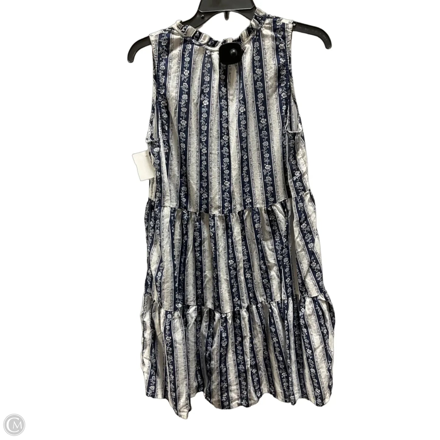 Dress Casual Short By J. Crew In Blue & White, Size: S