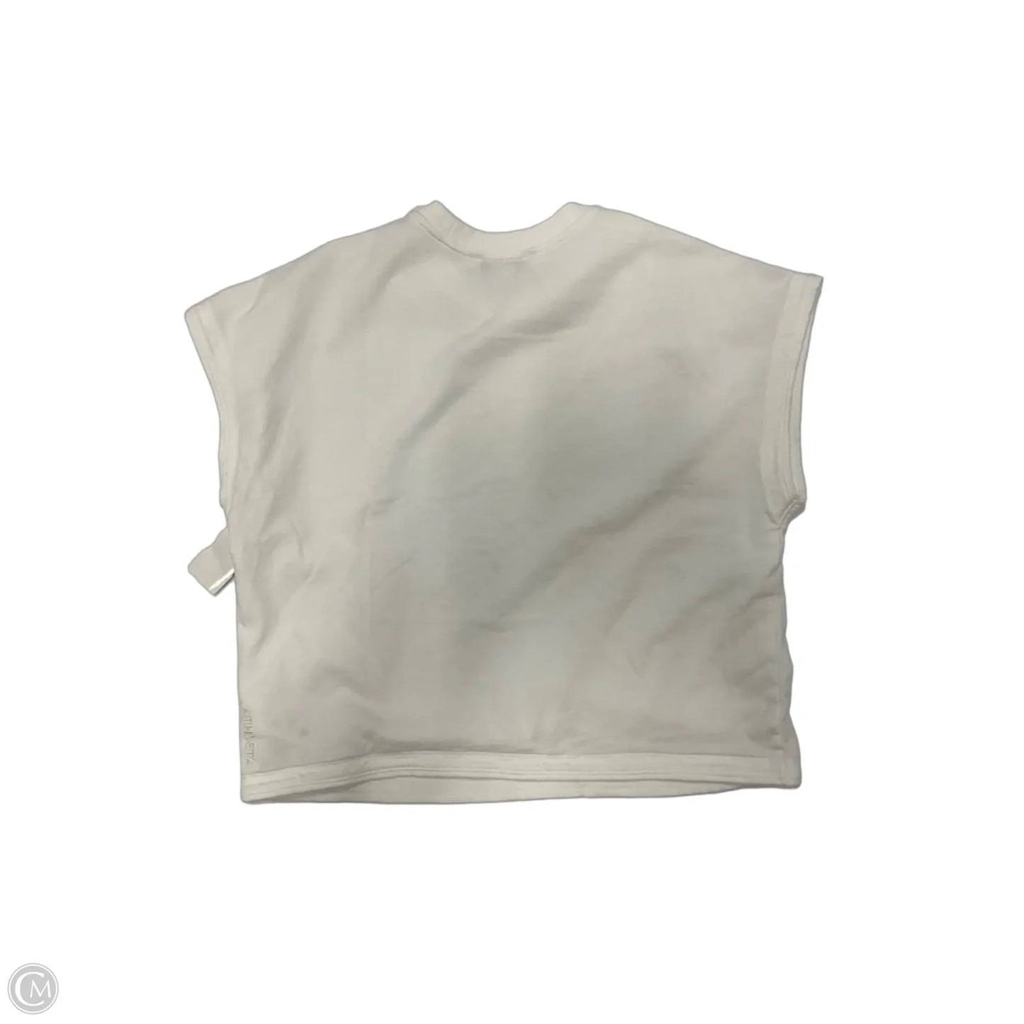 Top Sleeveless By Athleta In White, Size: S