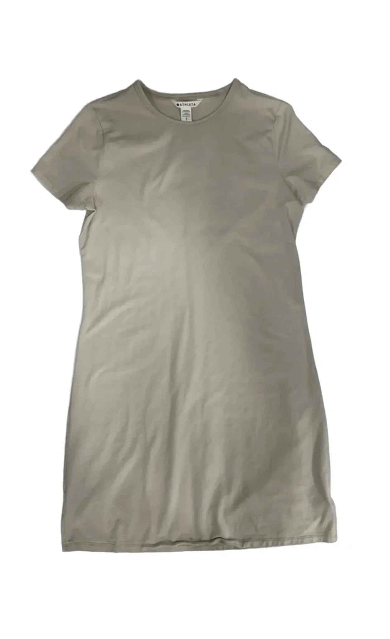 Dress Casual Midi By Athleta In Cream, Size: S