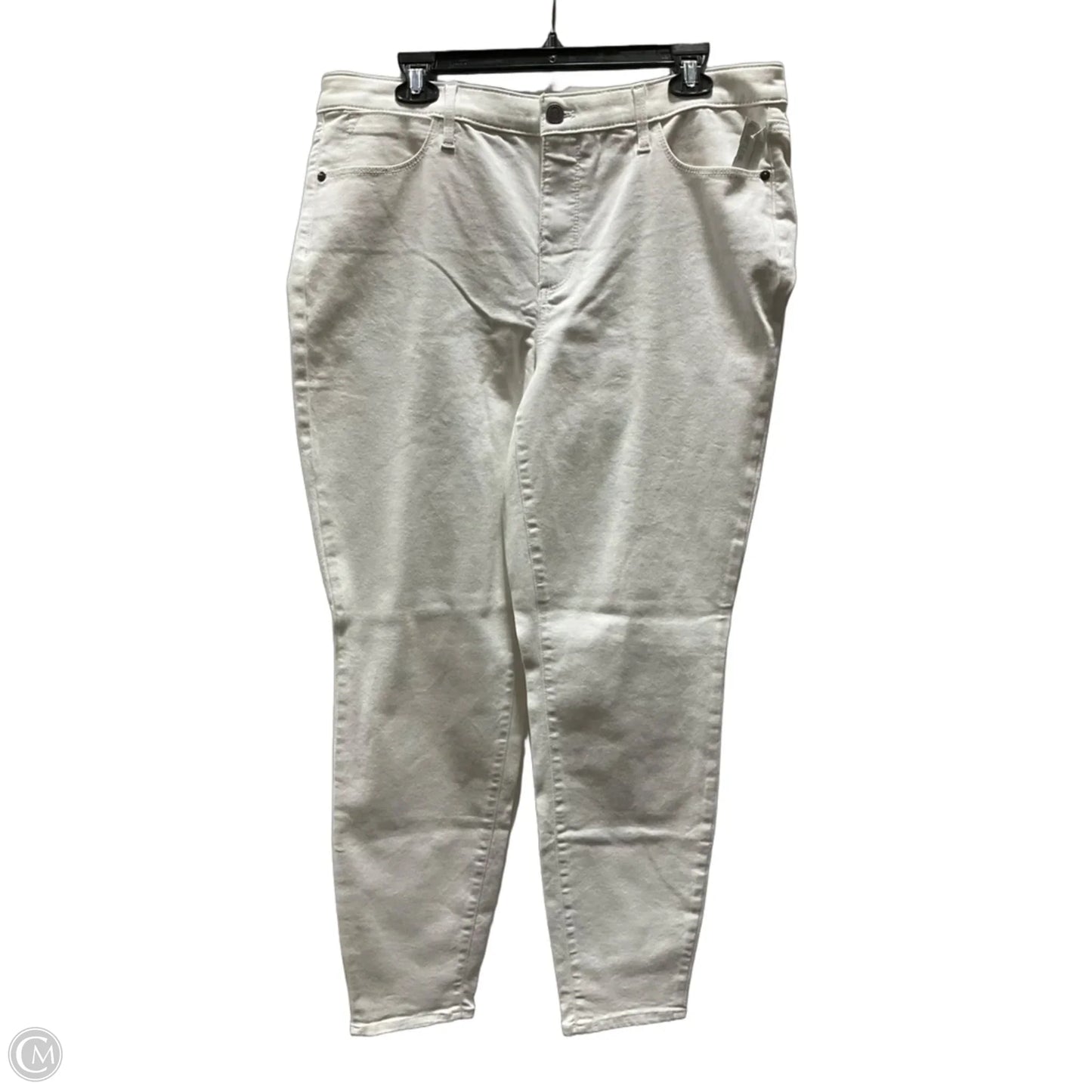 Pants Cropped By Talbots In White, Size: 14