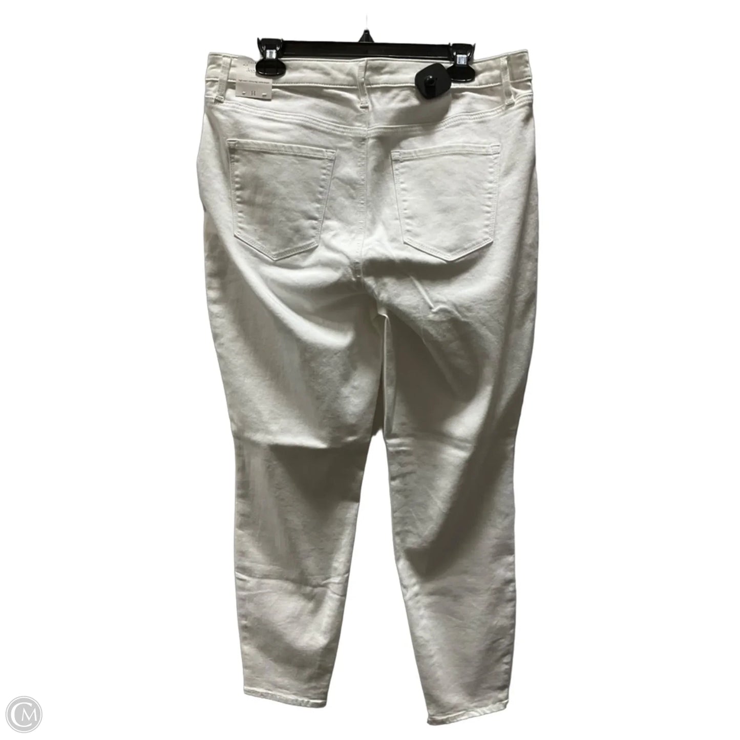 Pants Cropped By Talbots In White, Size: 14