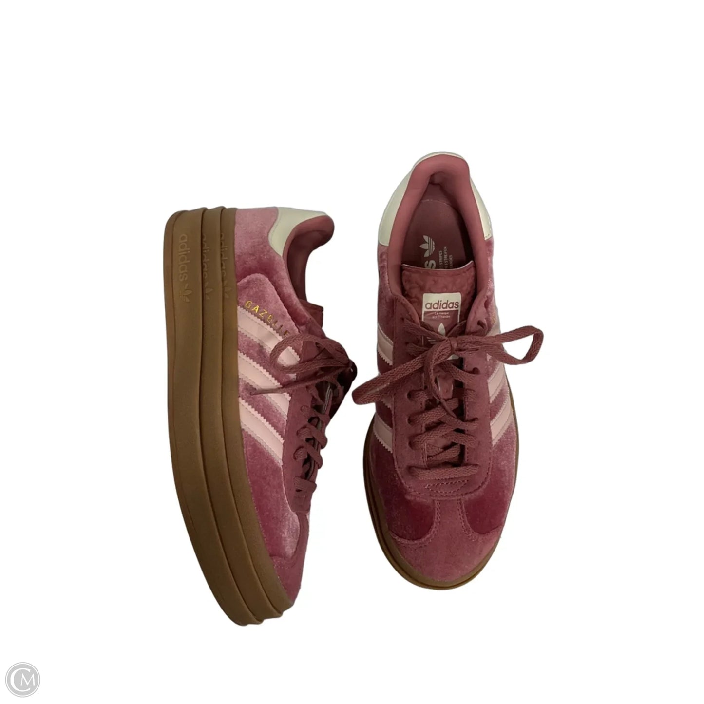 Shoes Athletic By Adidas In Brown & Pink, Size: 8.5