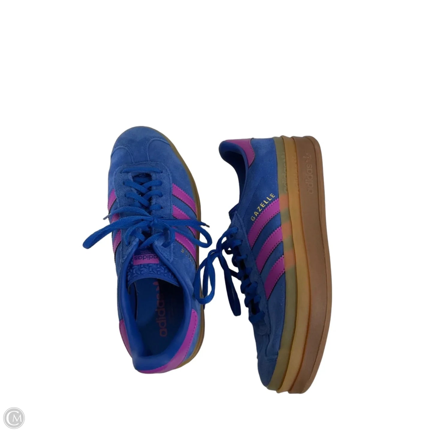 Shoes Athletic By Adidas In Blue & Purple, Size: 9