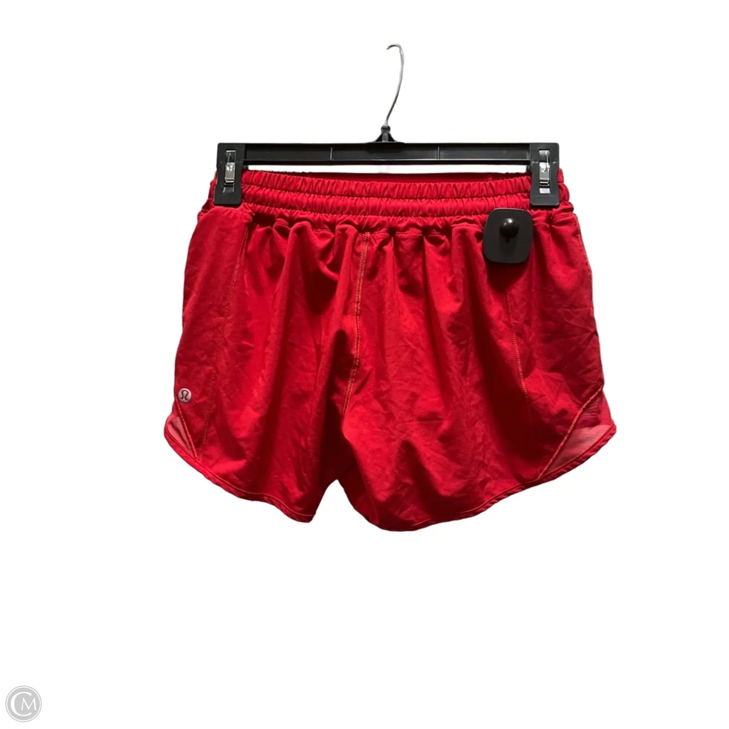 Athletic Shorts By Lululemon In Red, Size: 4