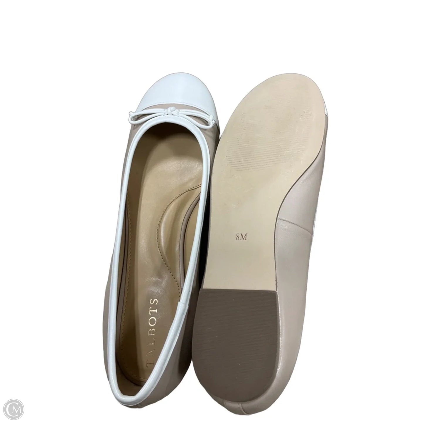 Shoes Flats By Talbots In Cream, Size: 8