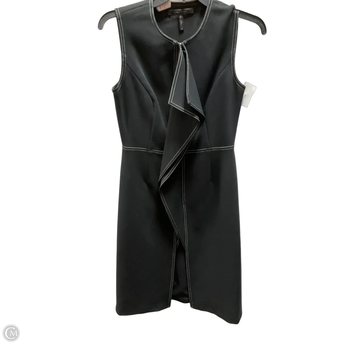 Dress Casual Midi By Bcbg In Black, Size: Xs