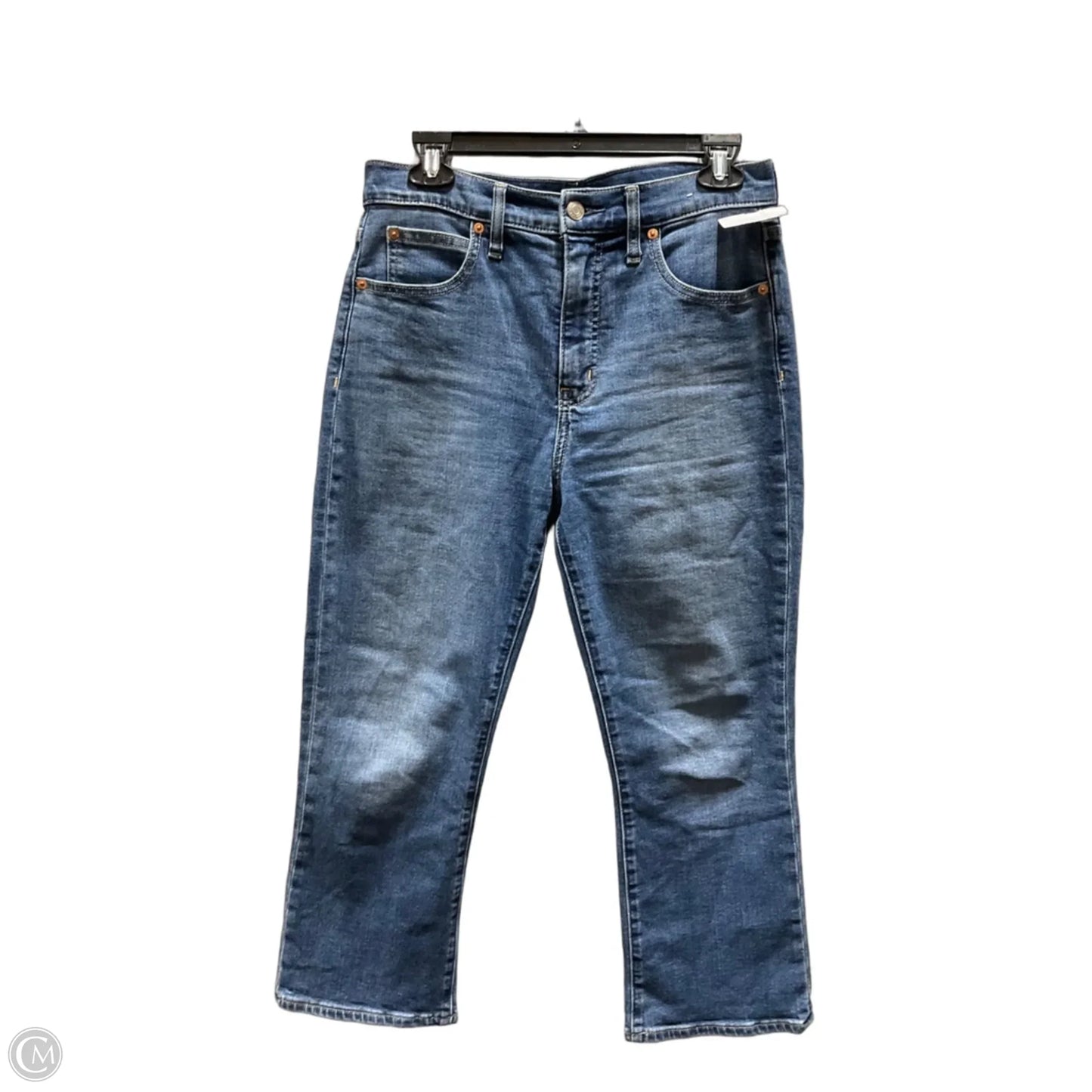 Jeans Straight By Gap In Blue, Size: 8
